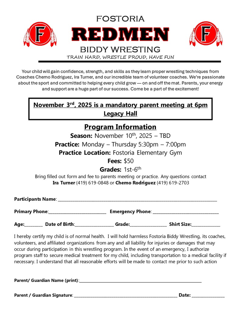 Fostoria Biddy Wrestling