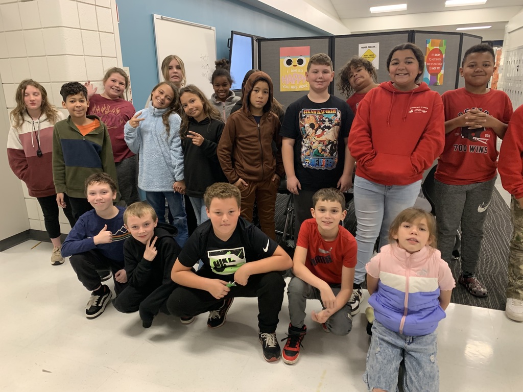 5th grade attendance award winners