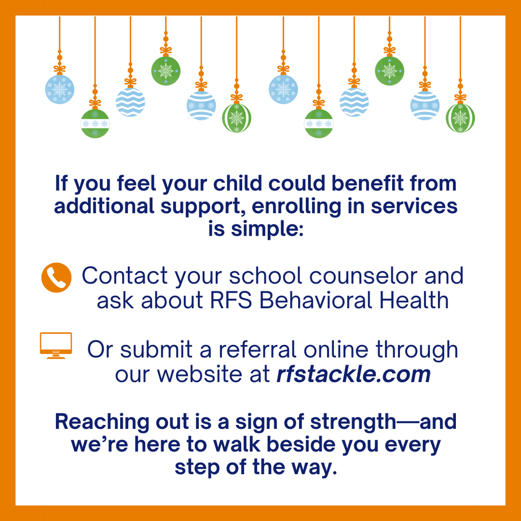 RFS children's mental health support information