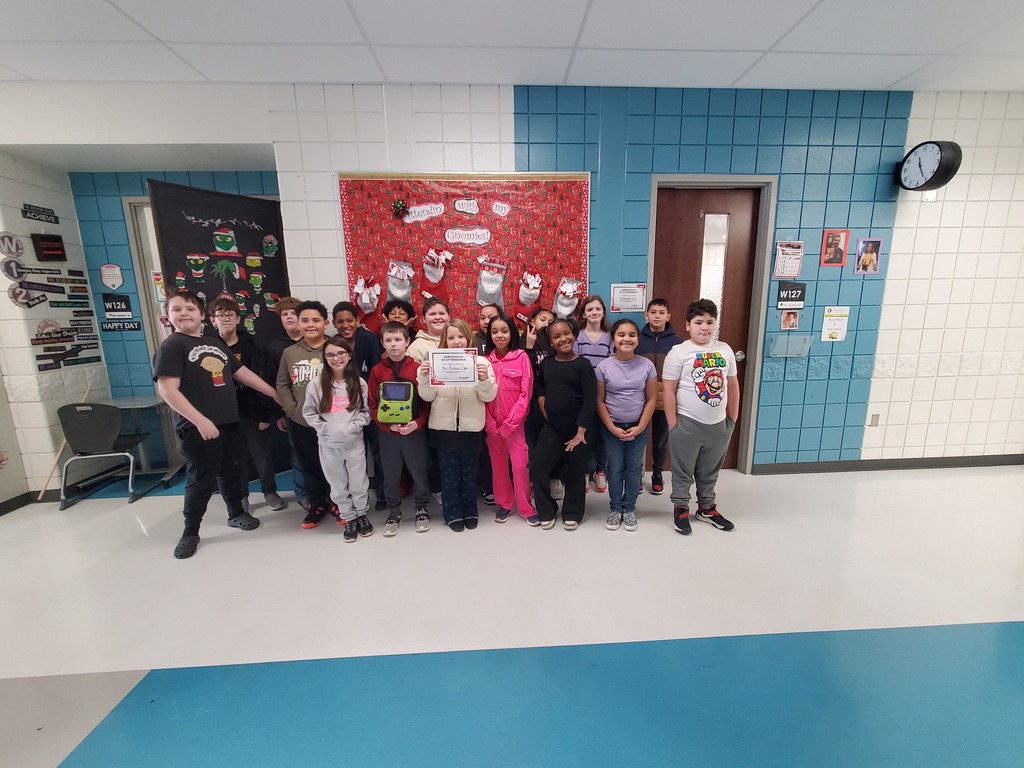 December 4th grade attendance winners