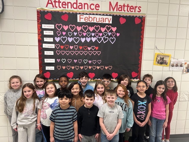 February Attendance Winners