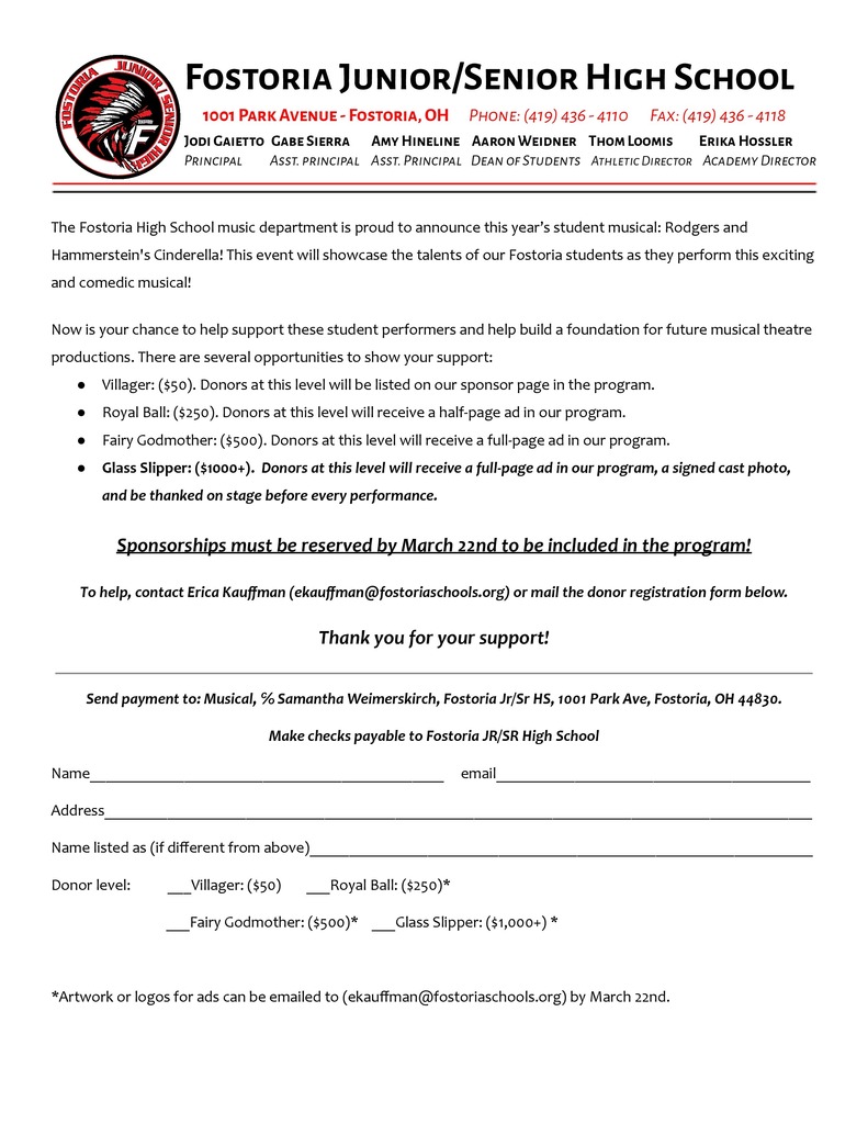 musical sponsorship letter