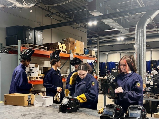AIM Manufacturing field trip