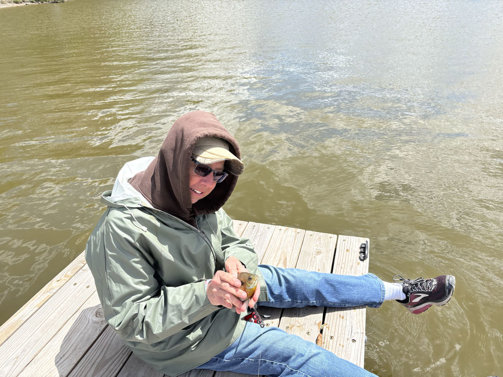 fishing at 6th grade camp