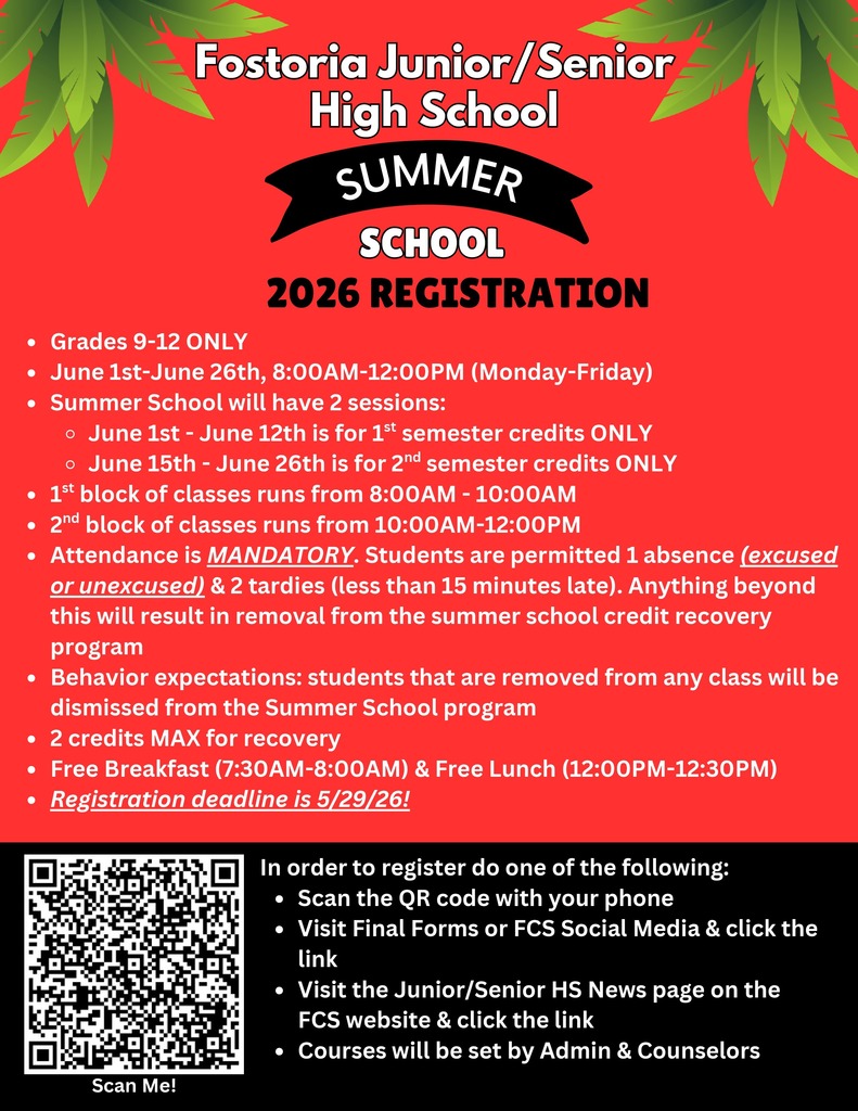Summer School flyer