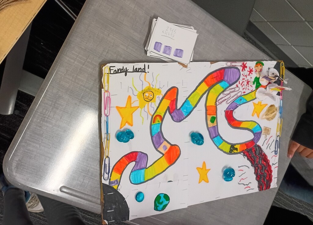 5th grade math game project