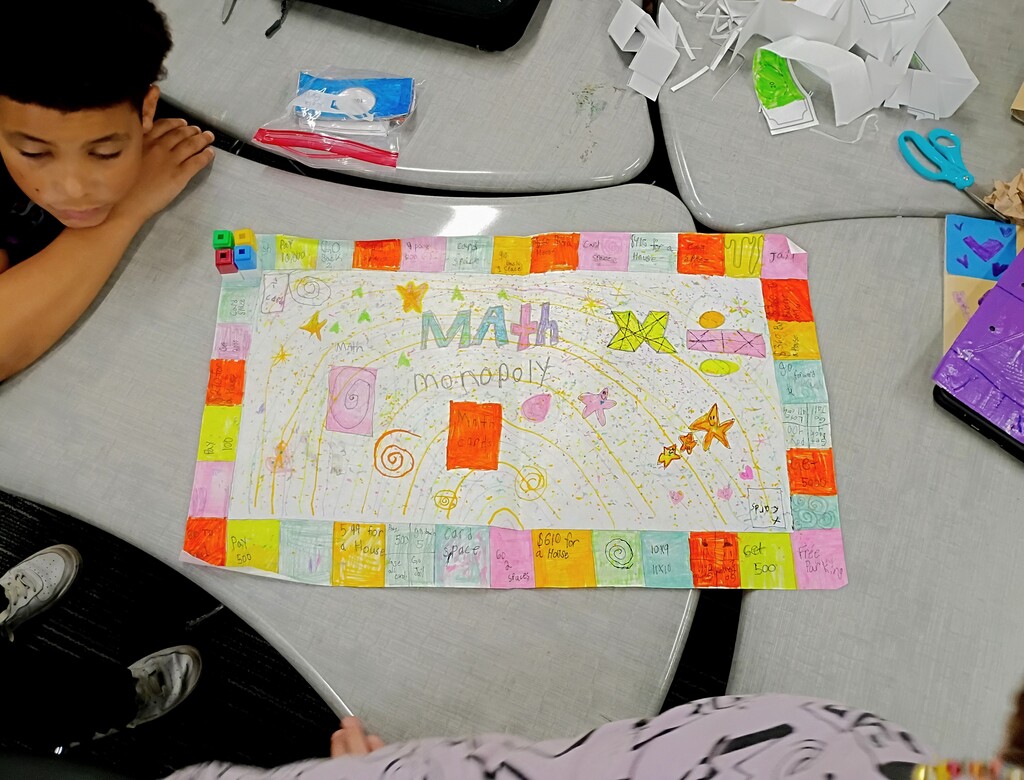 5th grade math game project
