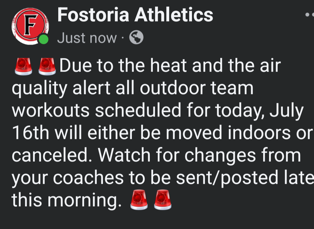 Athletic Alert