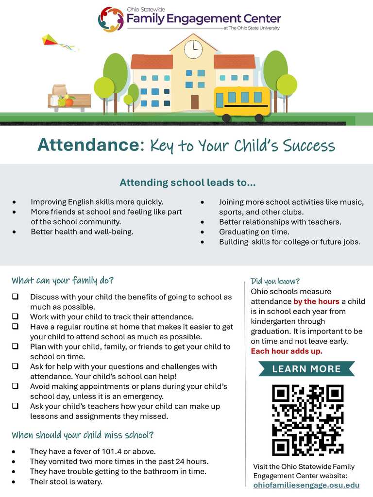 Attendance Handout