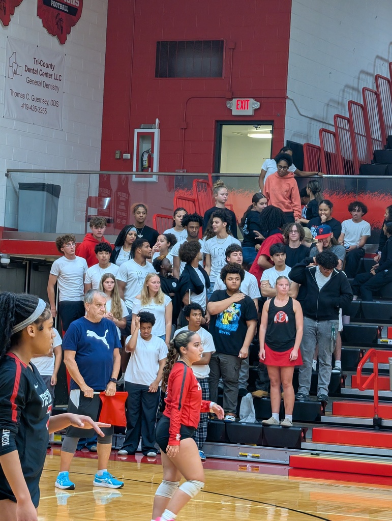 Our student section was AWESOME last night!
