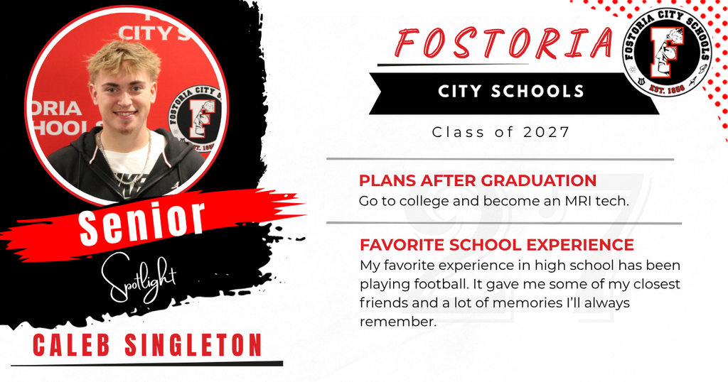 Caleb Singleton Senior Spotlight