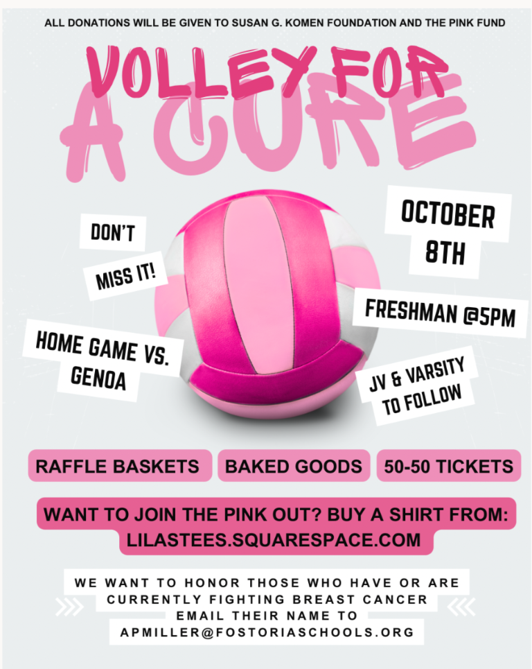 volley for a cure flyer 