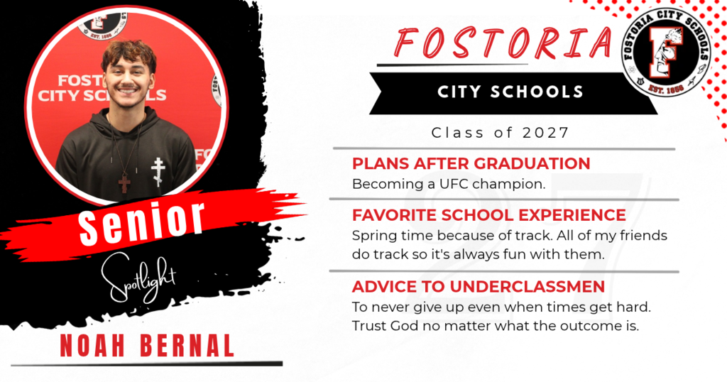 Noah Bernal Senior Spotlight