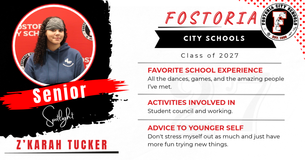 Senior Spotlight - Z'Karah Tucker