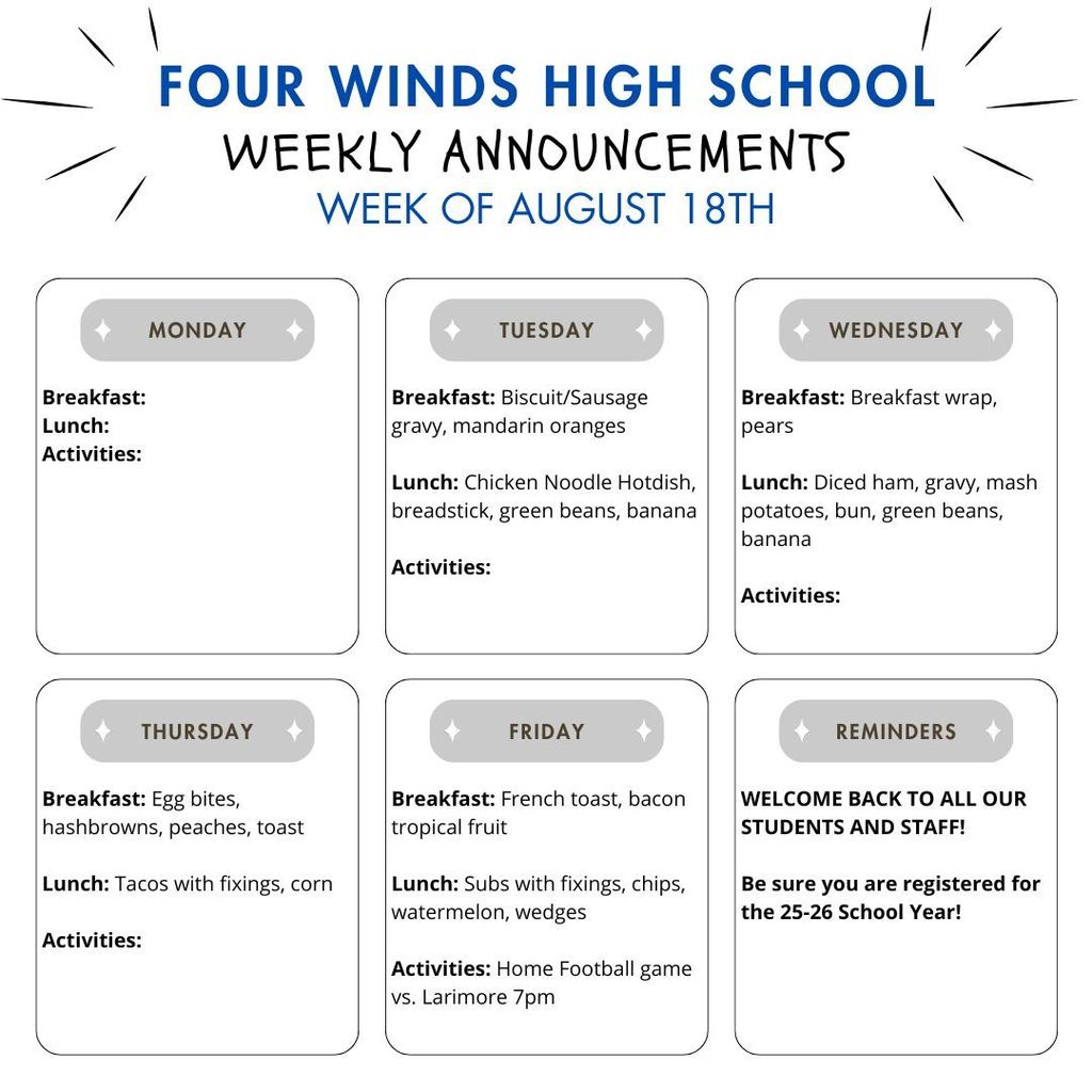week of aug 18
