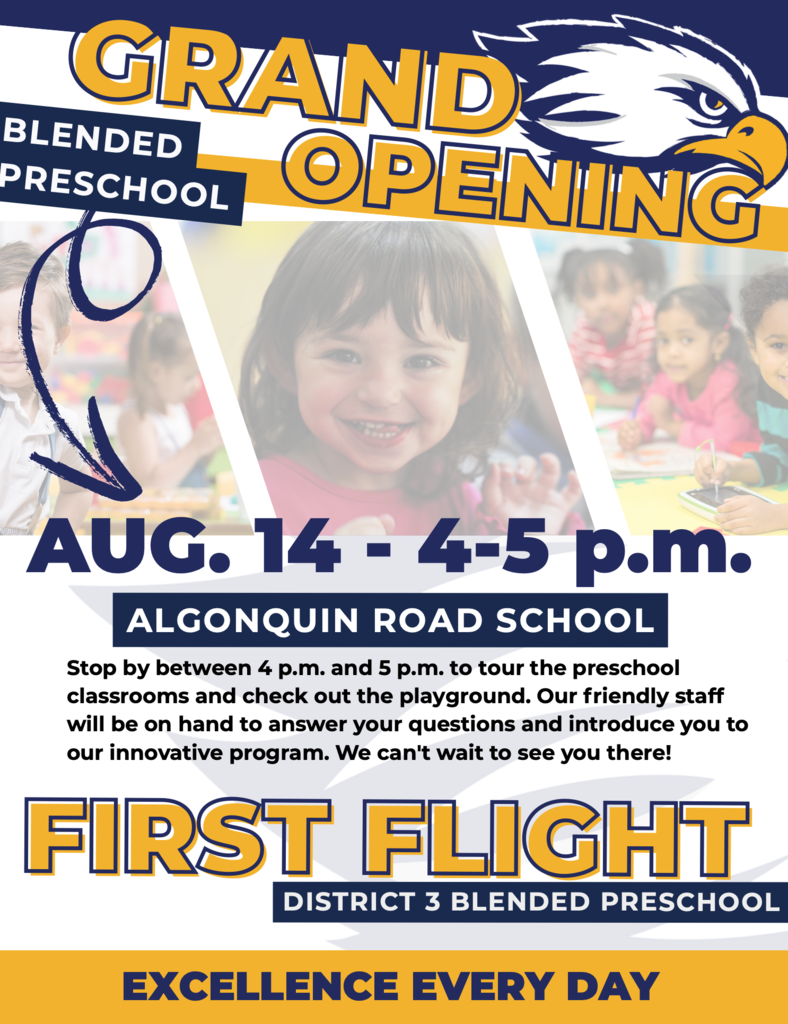 First Flight Grand Opening FLyer