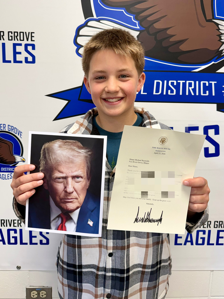 Letter from President