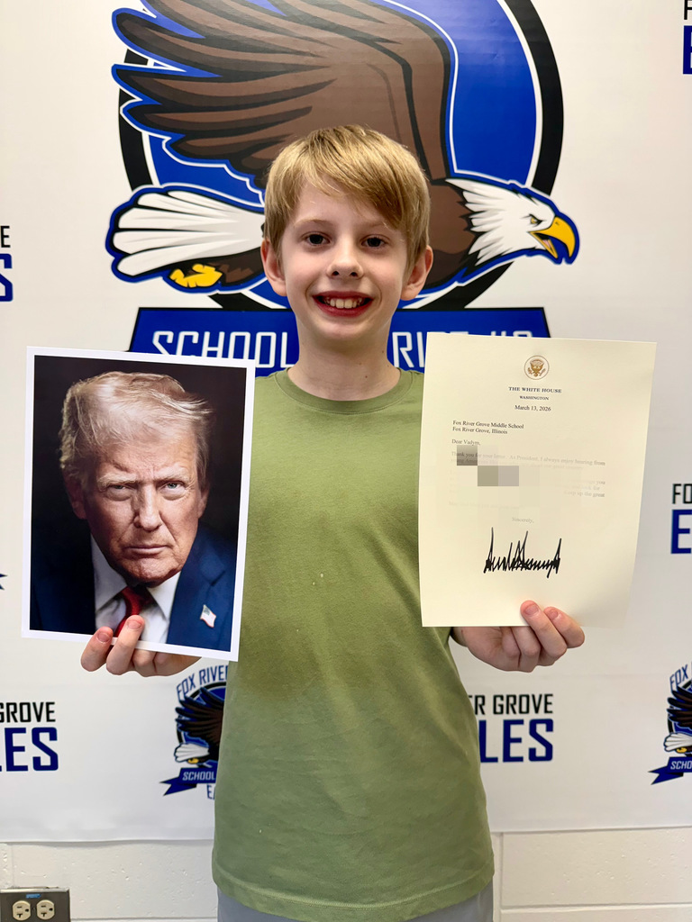 Letter from President