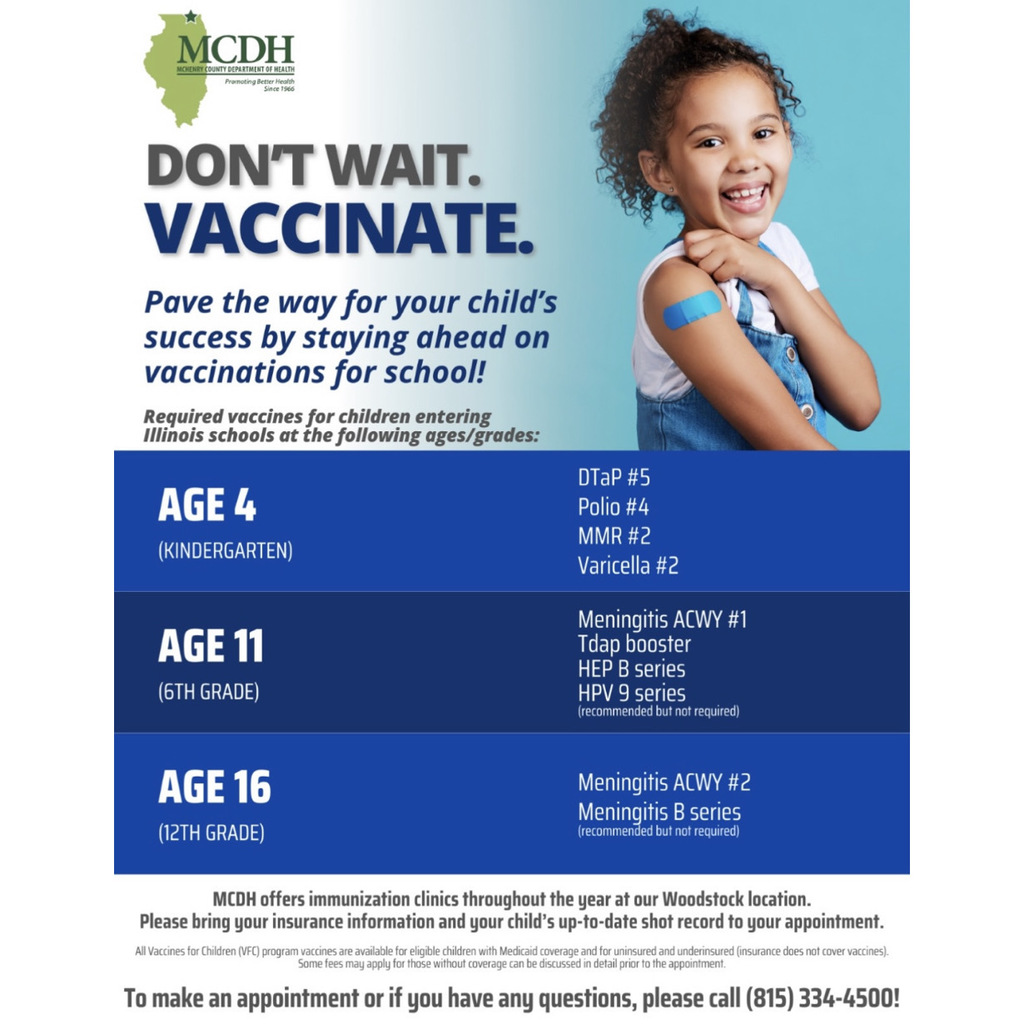 MCHD Immunizations