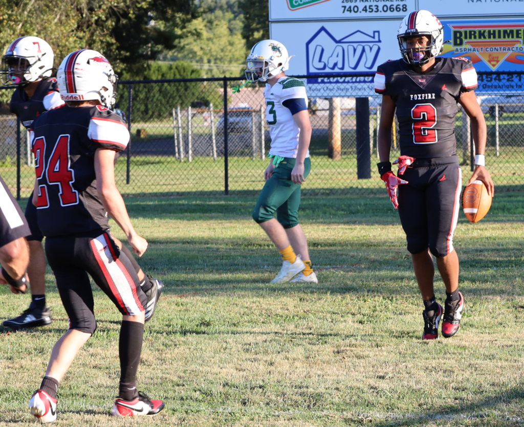 Nazir Smith with a TD