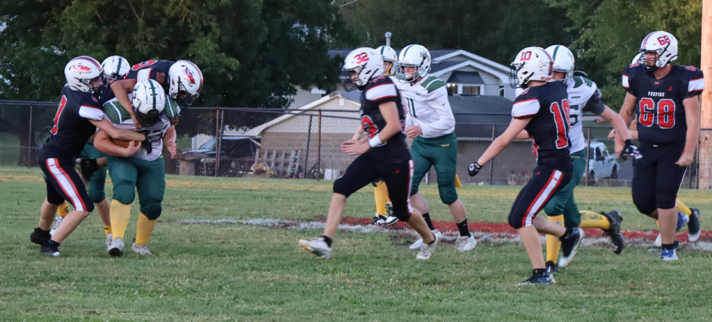 Host of Phoenix on the tackle...