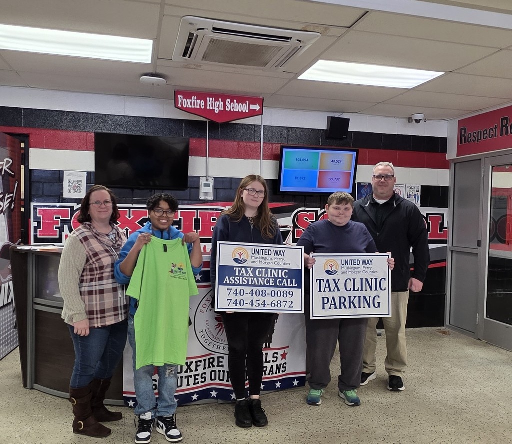 Creative Tech Lab students partner with United Way for tax season by creating signs and t-shirts for the volunteers of United Way. We appreciate your business!