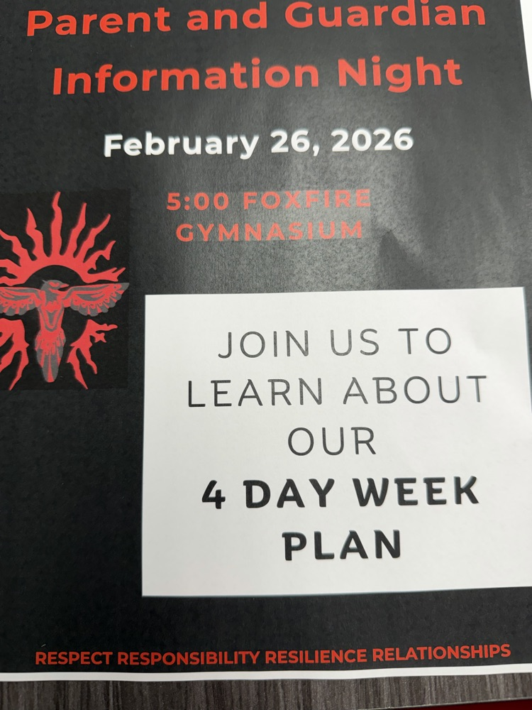 4 day school week information night