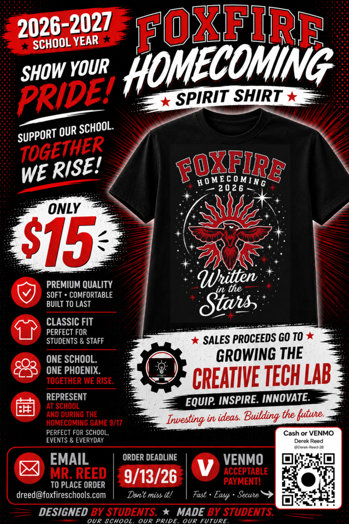 Homecoming T-shirt Sale !!!