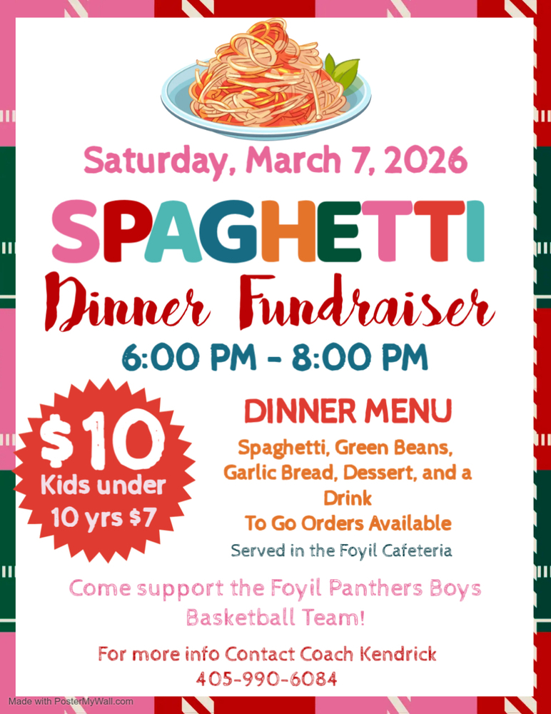 Picture describing spaghetti dinner fundraiser