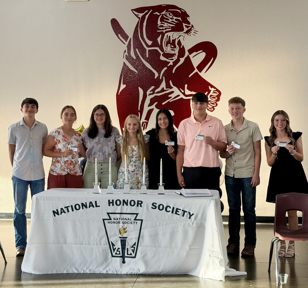 Picture of NHS Inductees