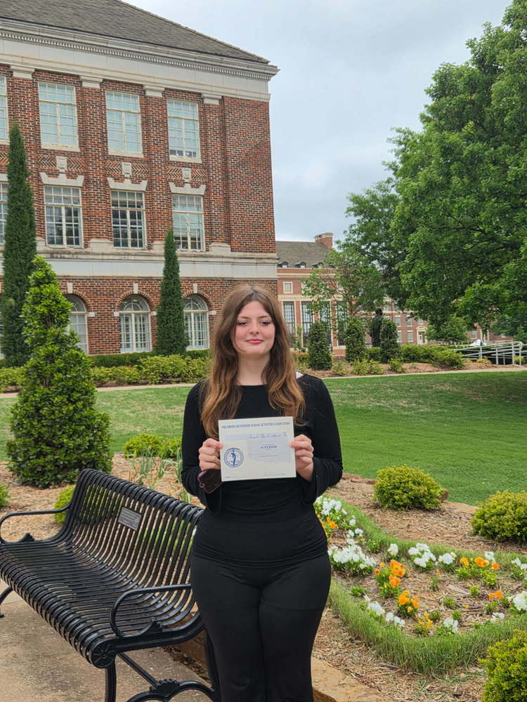 Elizabeth Exendine State Champ in OSSAA State Solo Contest