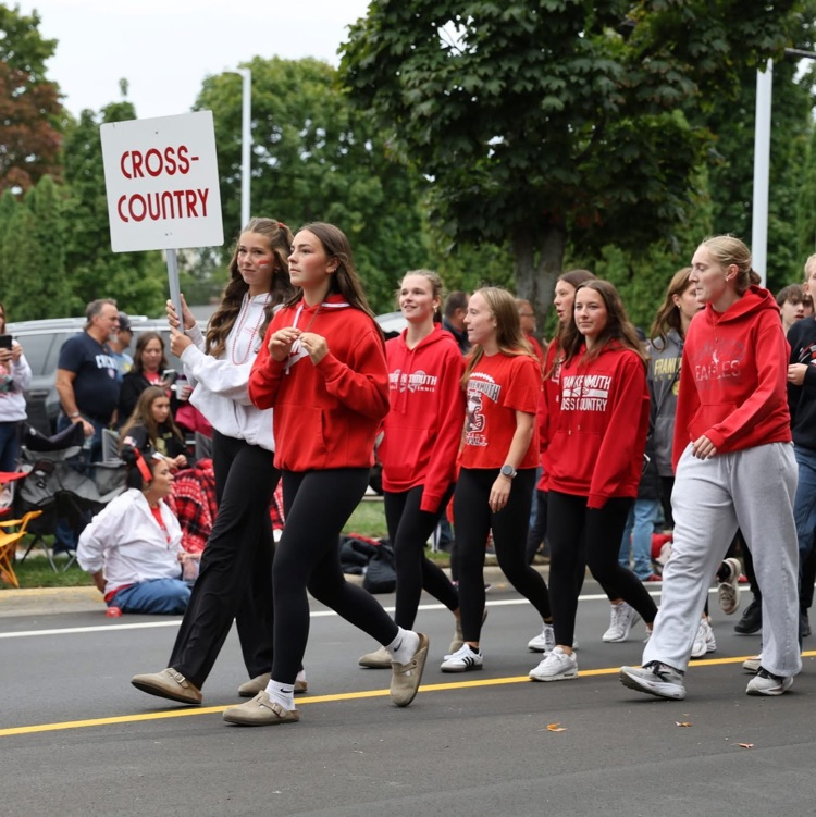 cross country walks in parade