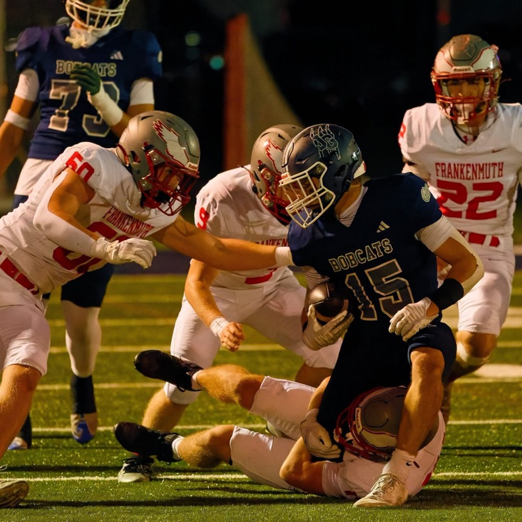 Frankenmuth defense in action photo