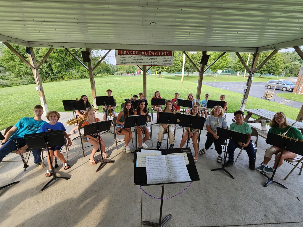 the band at the concert