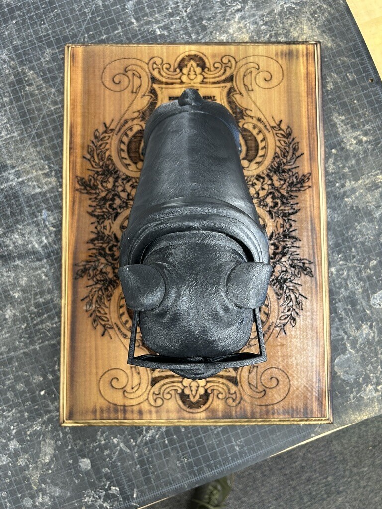 Custom Bulldog Trophy