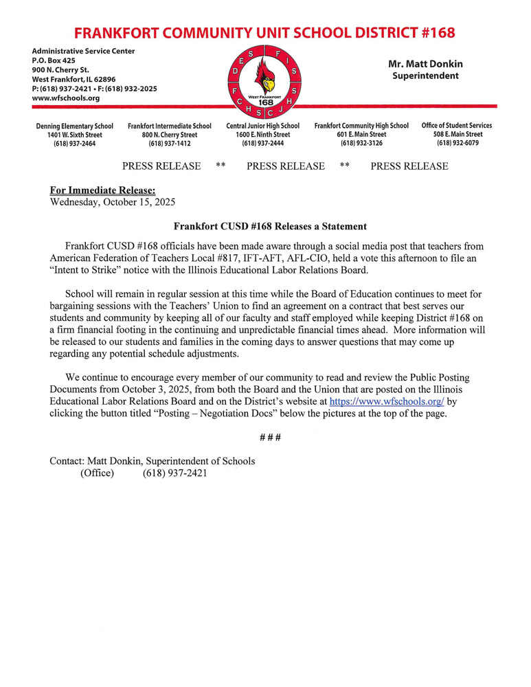 Press Release