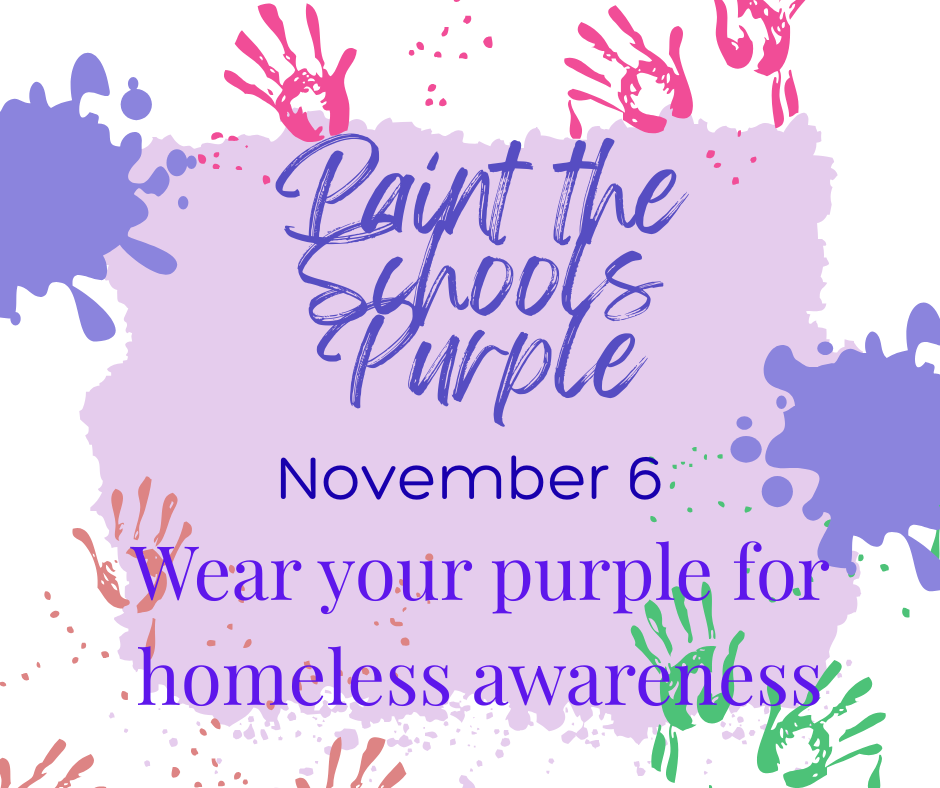 Wear your purple on Thursday, November 6