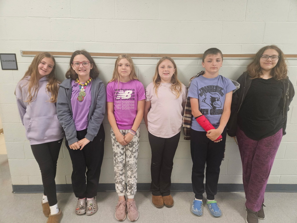 Mrs. Lewis' 6th grade