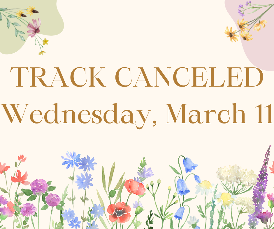 Track canceled Today