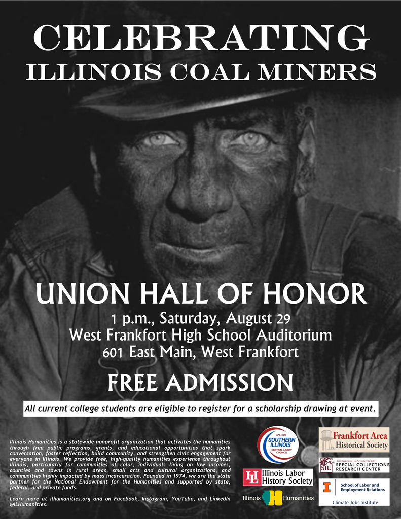 Celebrating Coal Miners Flyer