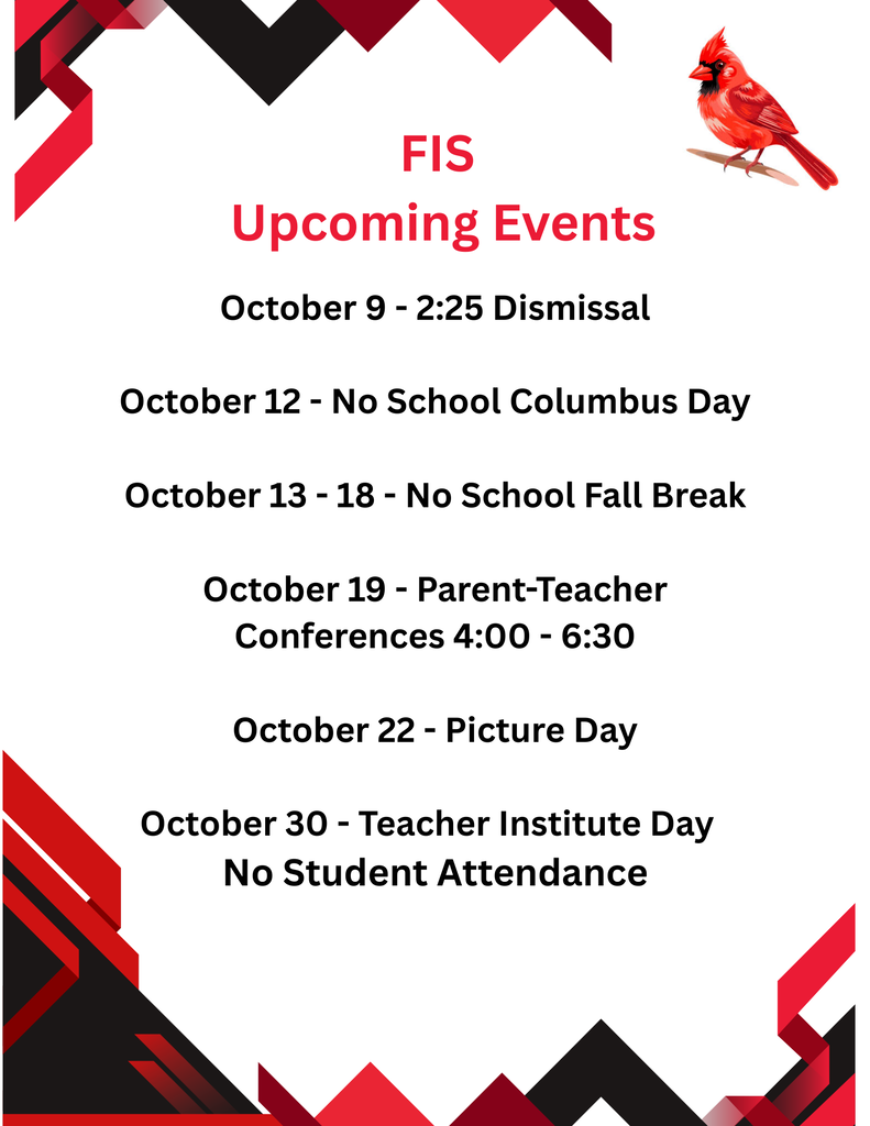 FIS Dates to Remember