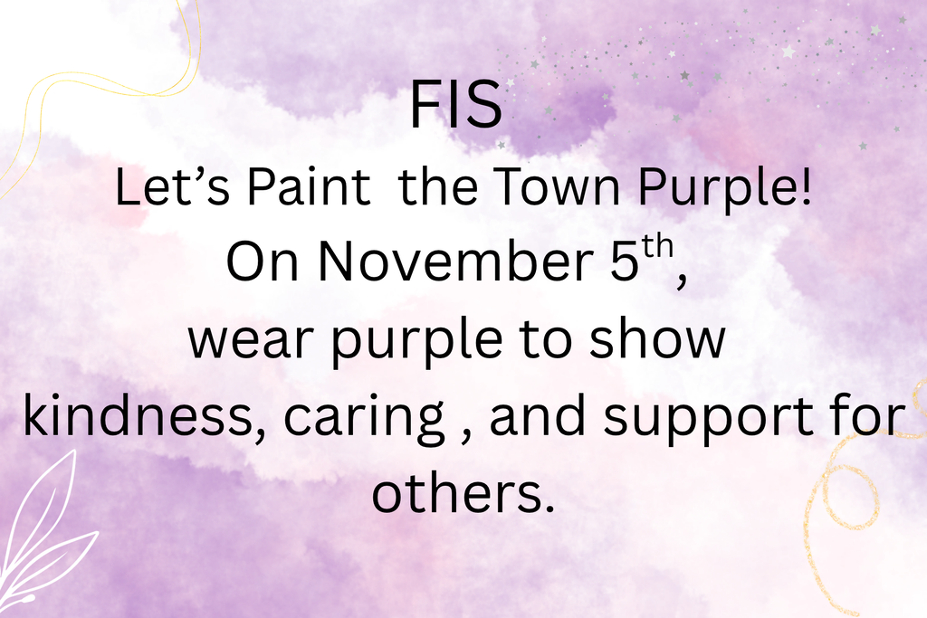FIS Paint the Town Purple!
