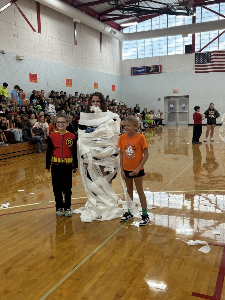 Mummy Wrap Winners! 