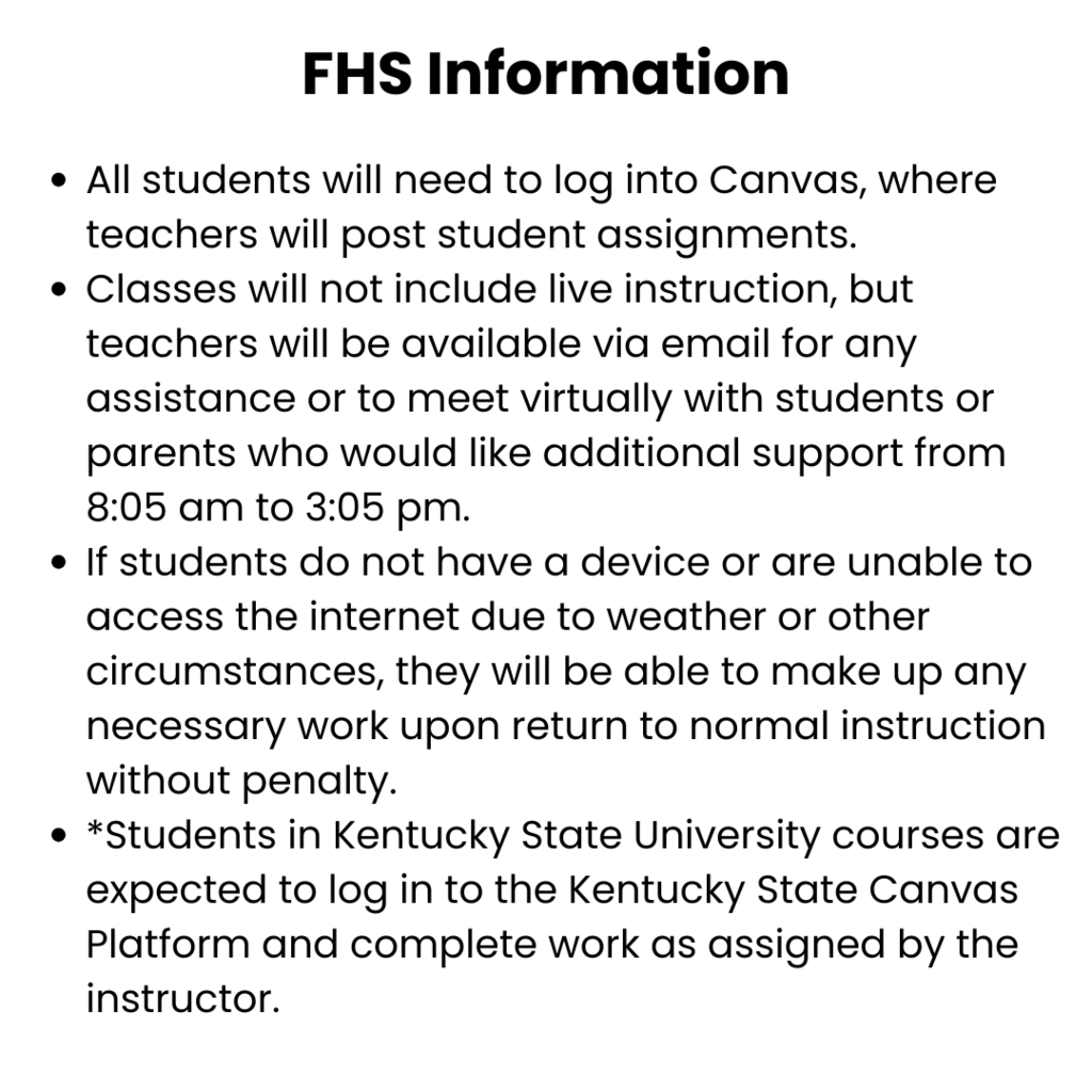 FHS Information