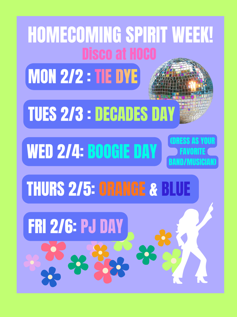 Homecoming spirit week
