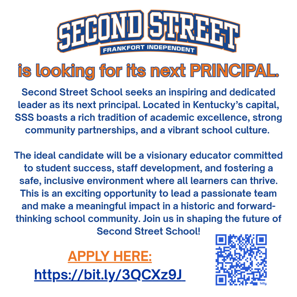 SSS is looking for a new principal.