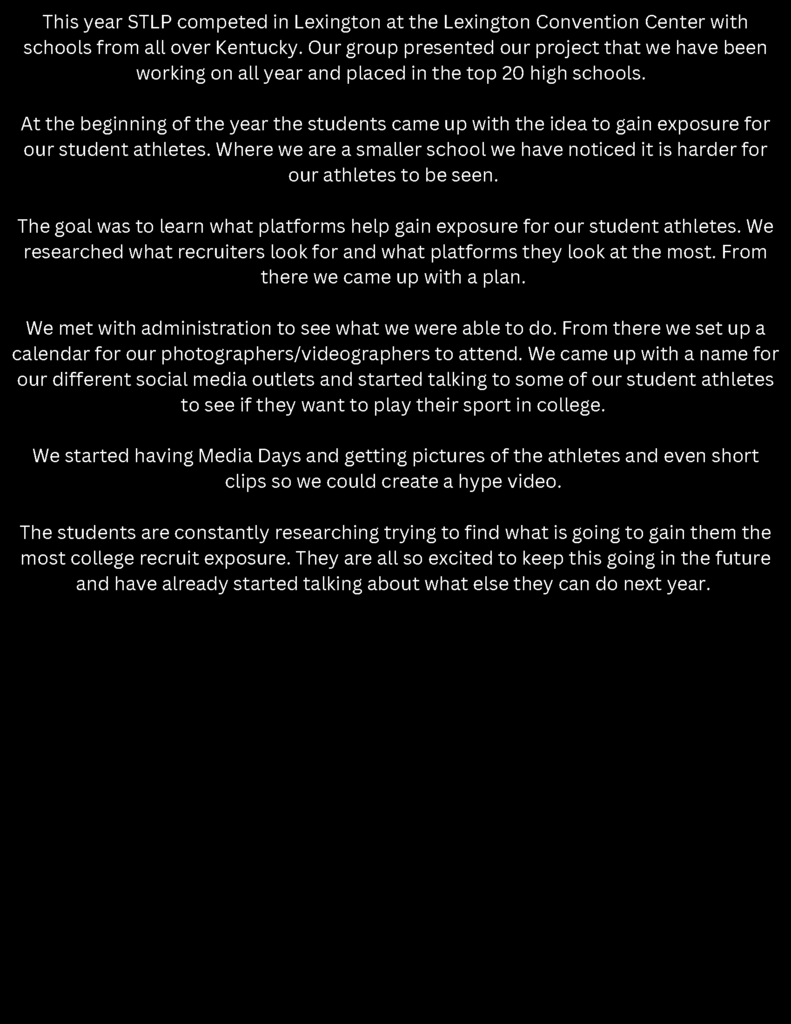 description of a technology competition