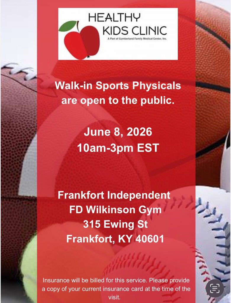 advertisement for sports physicals