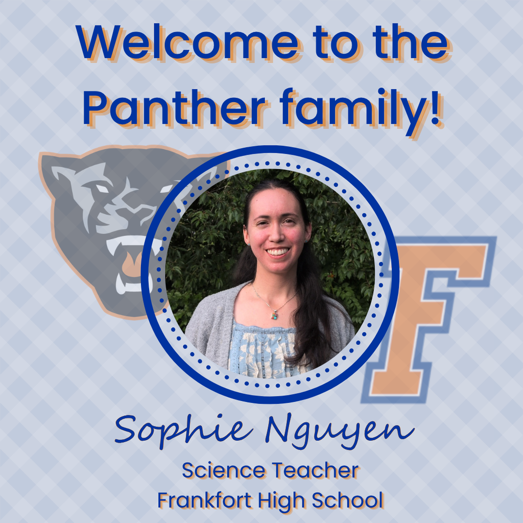 Announcement of new science teacher at Frankfort High