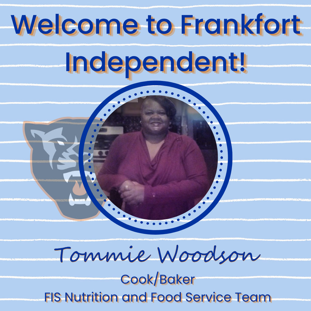 Announcement of new cook/baker